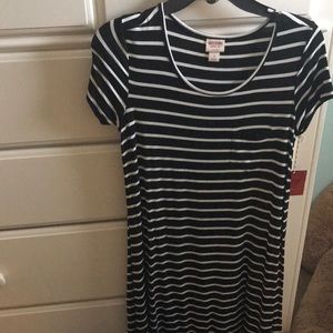 Striped T-Shirt Dress